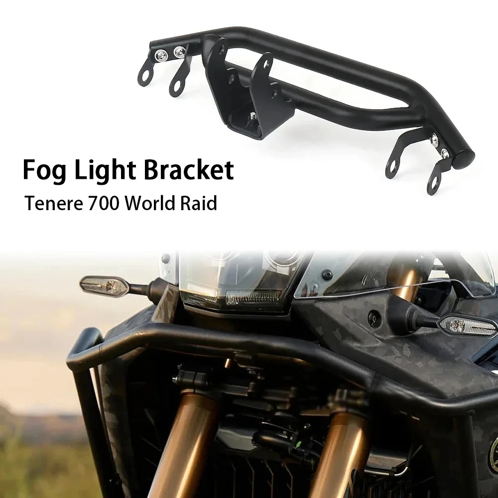 

Mount Bracket Bar Fog Lamp Holder Front Crash Bar Guard For Yamaha Tenere700 Tenere TENERE 700 World Raid 2022 2023 LED Light