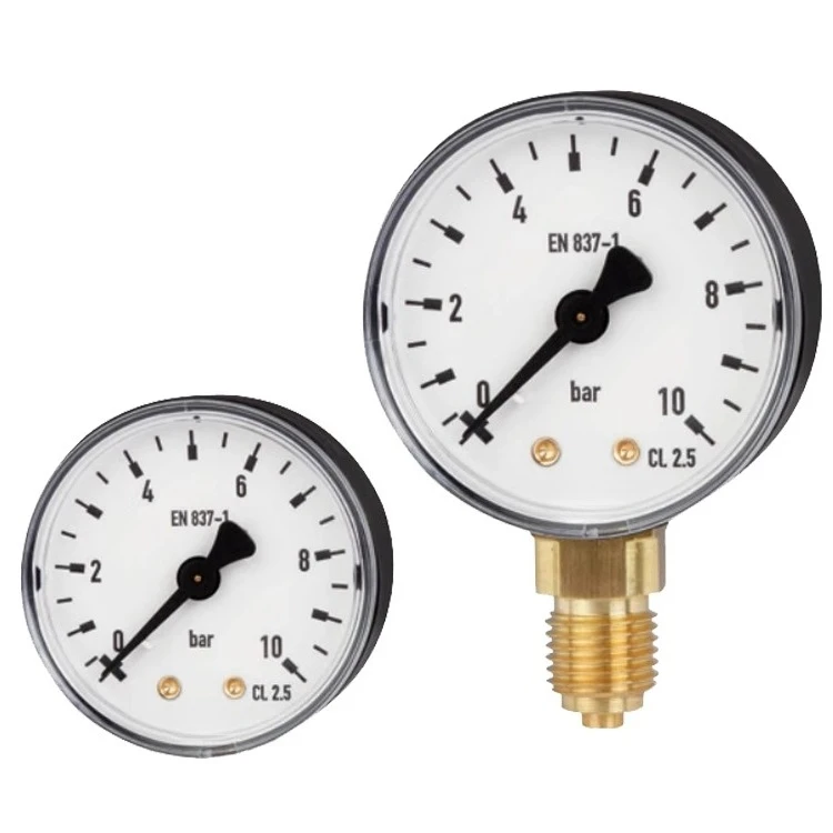 Manômetro 111.12.040 111.10.04 EN837-1 Manômetro Barômetro