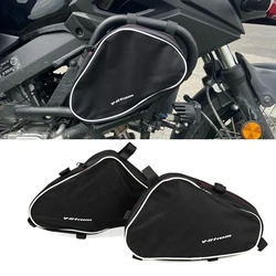 1 Pair Frame Crash Bars Waterproof Bag For Suzuki V-Strom DL650 DL1000 V strom 650 1000 Motorcycle Travel Repair Tool Bags