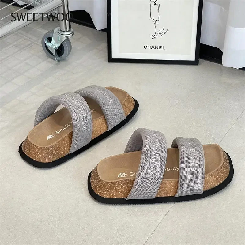 Wedges Woman 2022 High Dress Up Mujer Summer New Slip-On Platform Jelly Shoes Outdoor Leisure Beach Comfortable Slippers Female