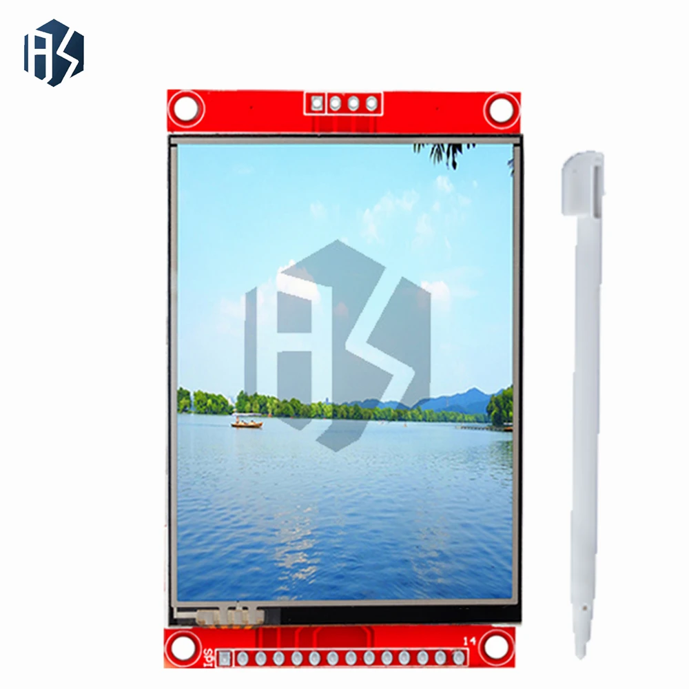 2,8" 240x320 SPI TFT LCD Serial Port Modul mit PCB Adapter Micro SD ILI9341 / ST7789V 5V/3,3V 2,8 Zoll LED Display für Arduino
