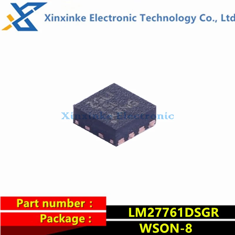 

LM27761DSGR WSON-8 Mark: ZGLI Switching Voltage Regulators Low-Noise Regulated Inverter With Integrated LDO Brand New Original