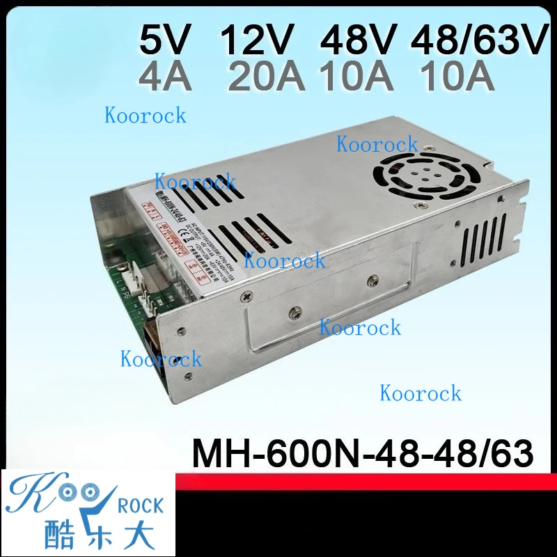 MH-600N-48-48/63 4 Group Switching Power Supply 63V High Power for Claw Machine Arcade Game