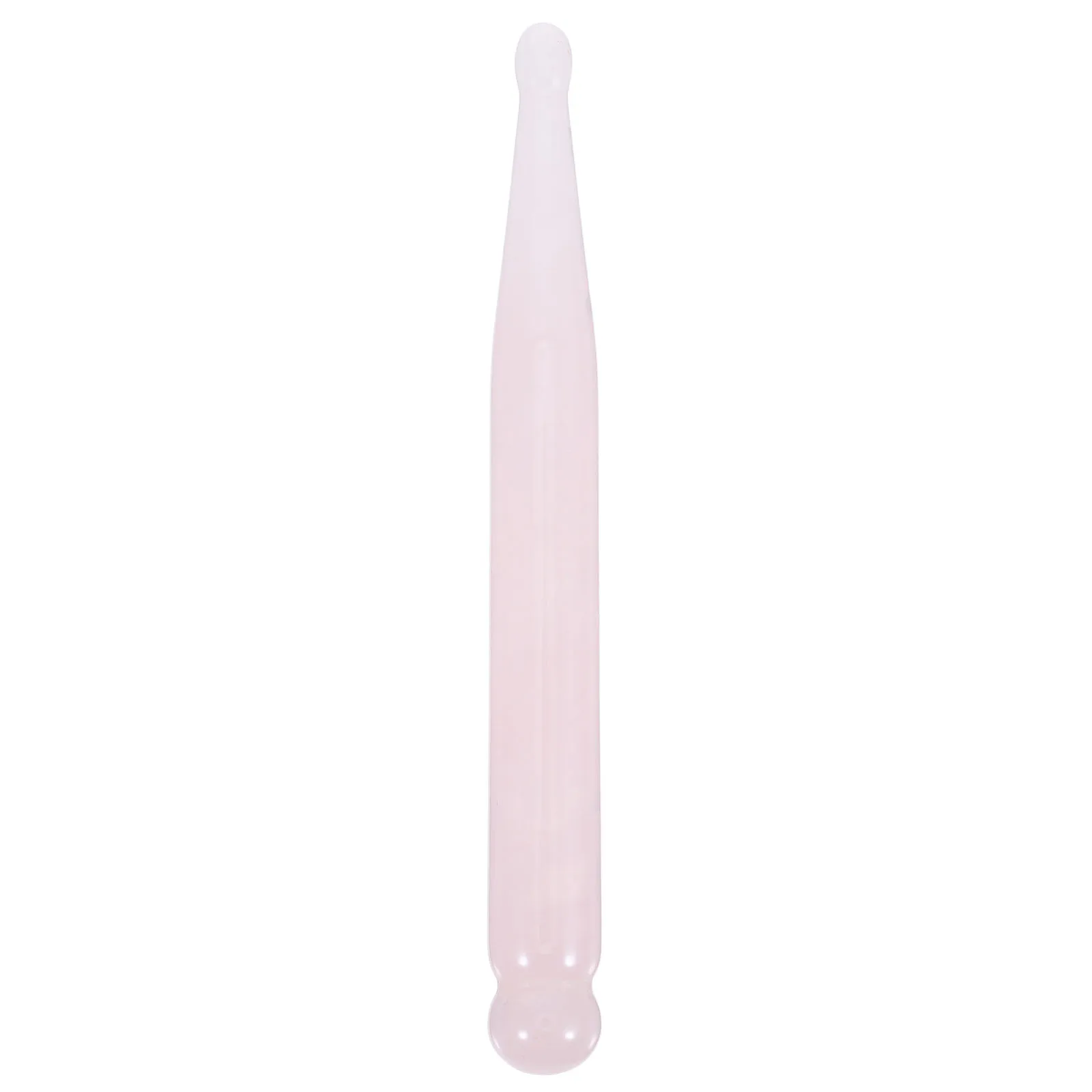 

Rose Quartz Massage Stick Portable Full Body Guasha Tool for Muscle Relaxation Beauty Scraping Wand Facial Neck