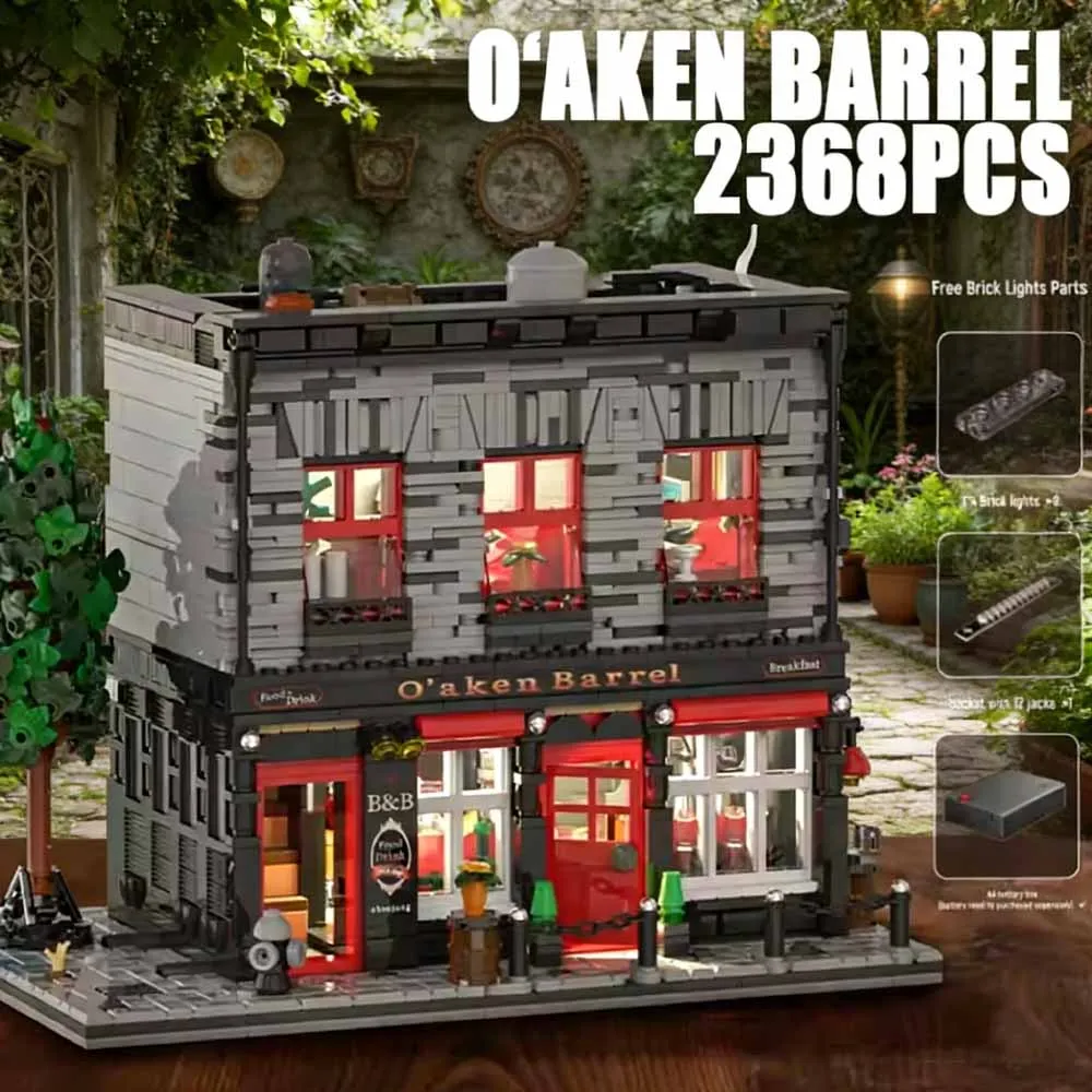 

В наличии: Модульный конструктор MOC 66054 O'AKEN BARREL, строительные блоки, кирпичики, головоломка для сборки, детская игрушка, подарки на день рождения и Рождество для детей