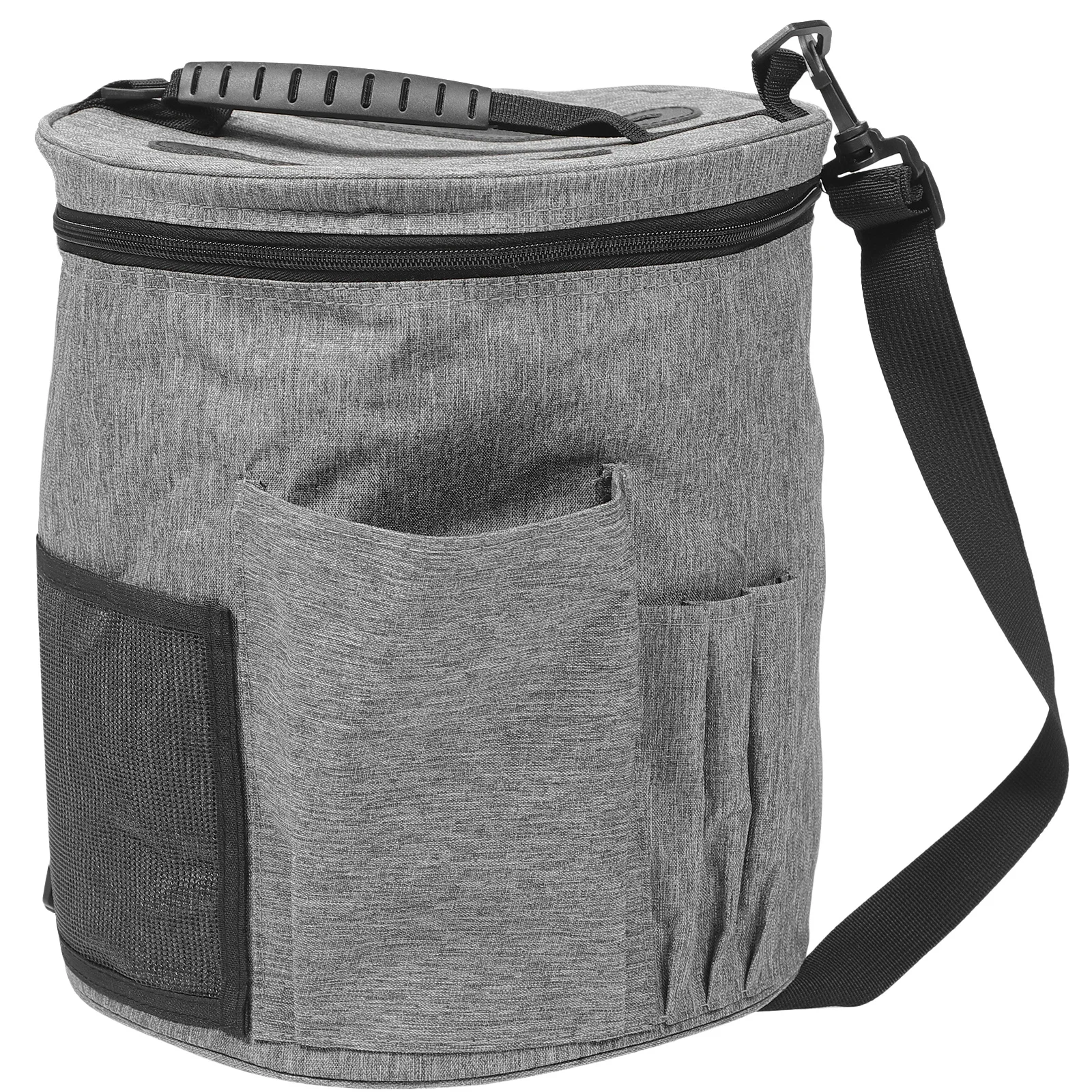 

Контейнер для хранения пряжи крючком, ткань Оксфорд, прочный легкий ручной органайзер для инструментов для вязания, держатель пряжи для путешествий на открытом воздухе