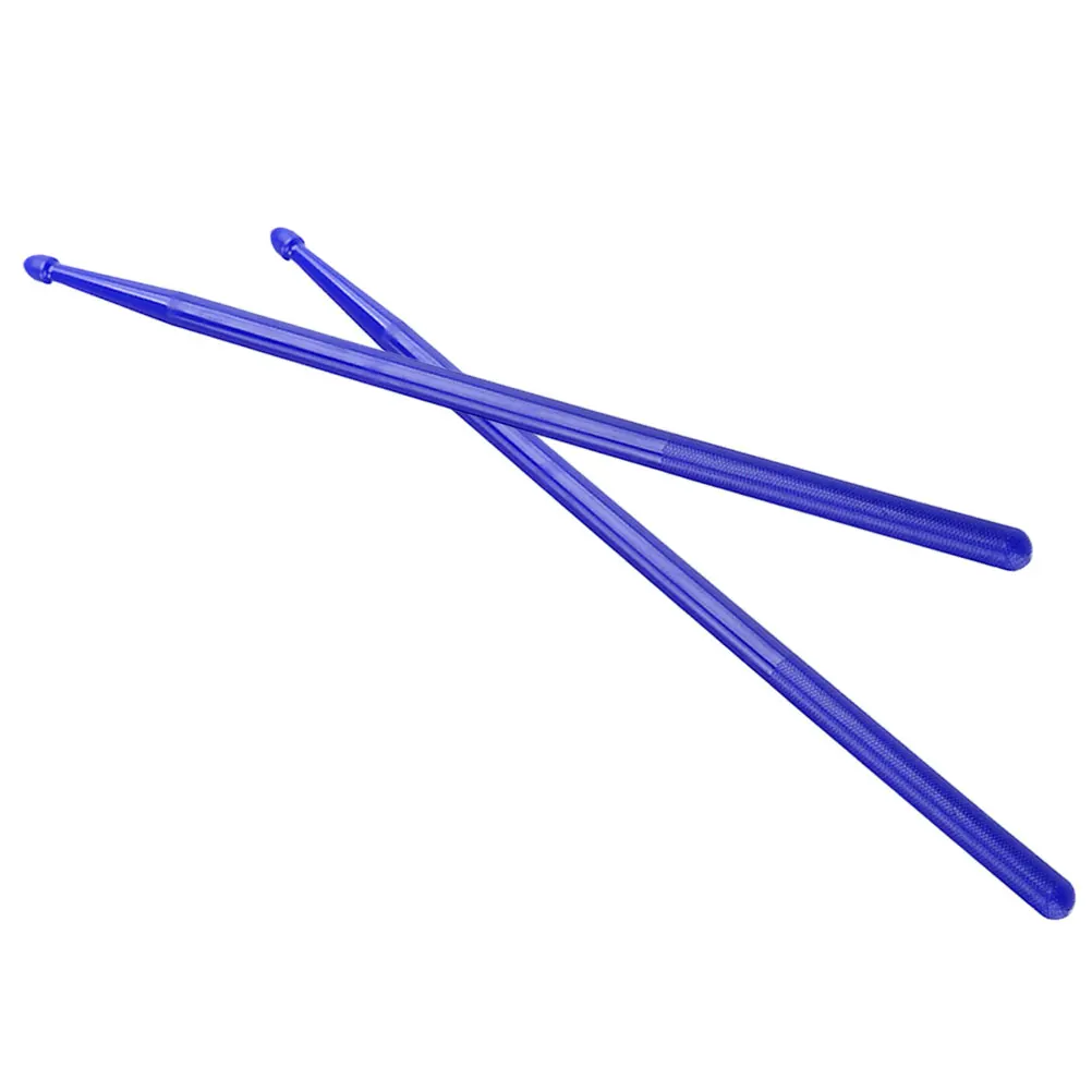 

1Pair Smooth Surface Nylon Drum Sticks Long Handle Non Slip Design for Drum Set Ethereal Drums Stage Performance Accessories