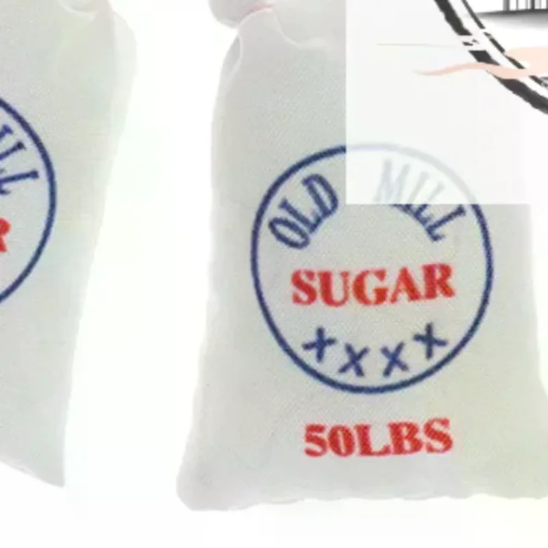 

1:12 Dollhouse Miniature Mini Flour Salt Sugar Cloth Bag Kitchen Accessories