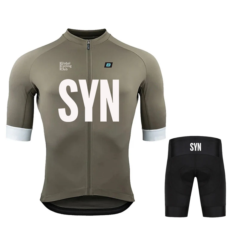 

SYN BIEHLER Team Cycling Jersey Sets MTB Bicycle Bike Breathable Shorts Clothing Cycling Suit 19D GEL Mountain Bike All Terrain