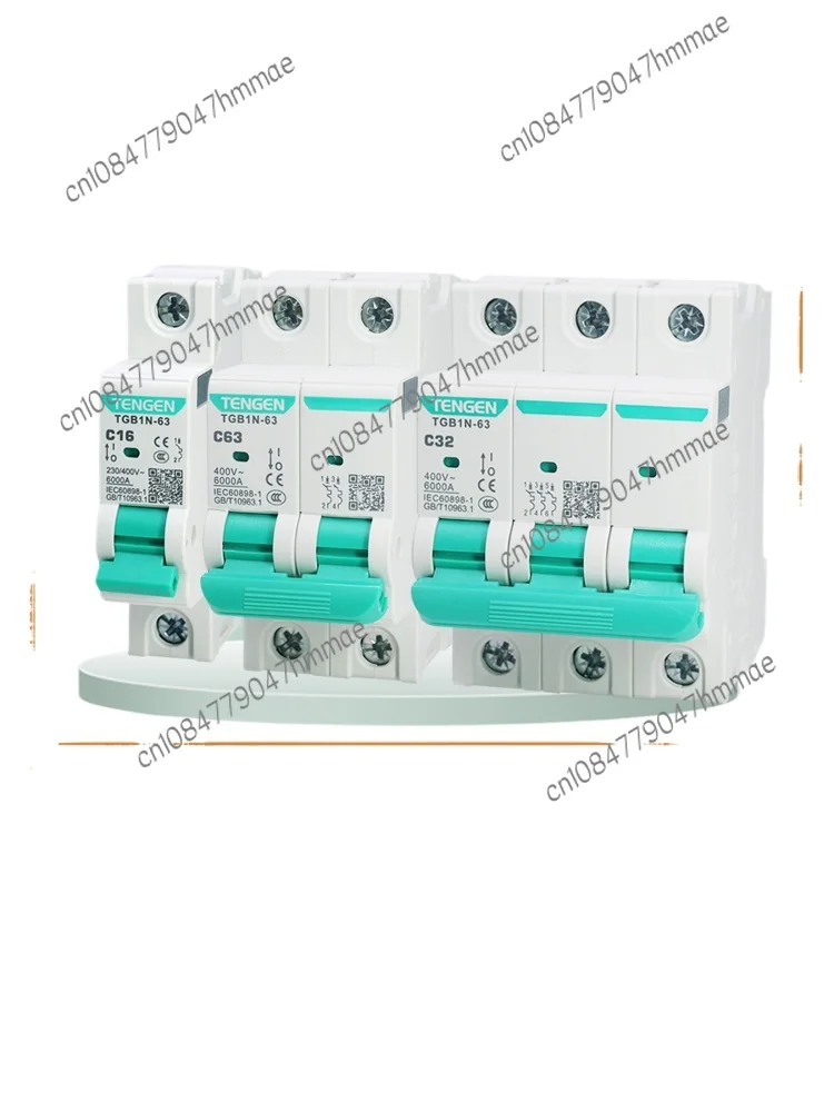 

TGB1N-63 Air Switch Small Circuit Breaker Three-Phase 1234p1032540a Household Lighting