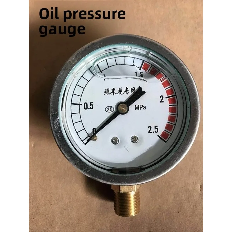 60 Type Air Pressure Gauge 2 Screw Mounted Meter Industrial Universal Pressure Measuring Instrument view 2