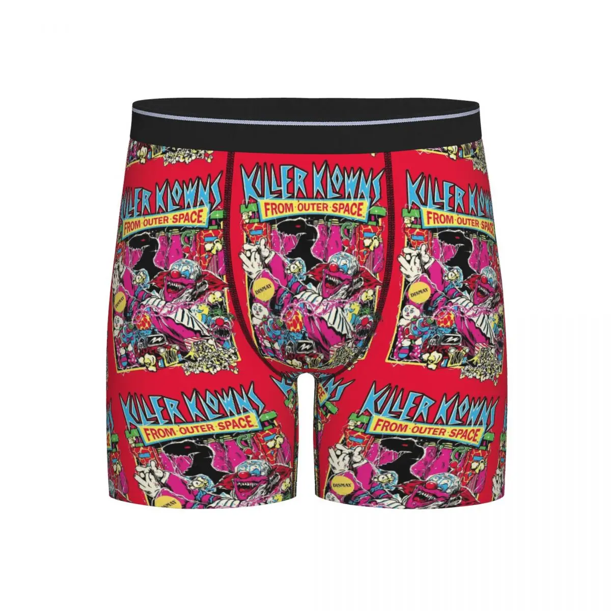 

Long Boxer Underpants Shorts Killer Klowns From Outer Space Panties Men Breathable Underwear for Homme Man Boyfriend Gift