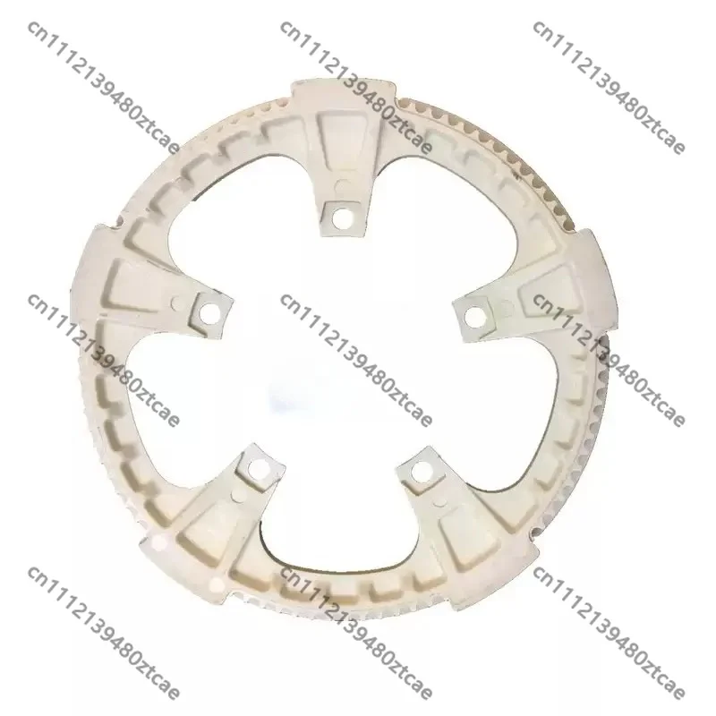 Belt Drive Sprocket And Belt Assembly Chainless Transmission Pulley Set For Smart Commuter Electric Bicycle Replacement Parts