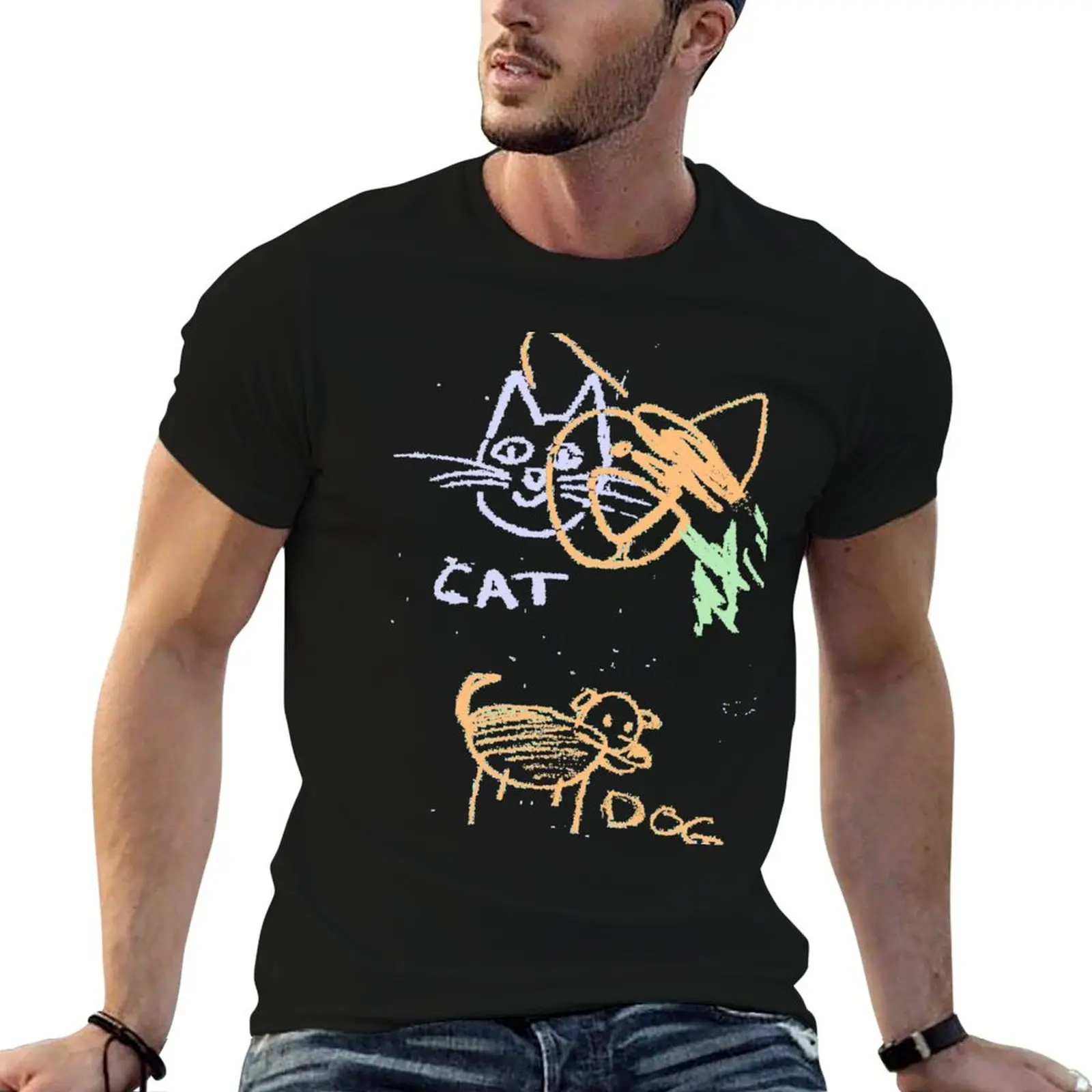 

Cat and Dog T-Shirt sublime heavyweights men clothing