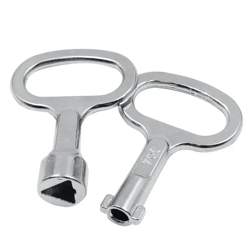Multifunction Spanner Panel Lock Key Shape Triangle Key Subway Train Lift Door Locks
