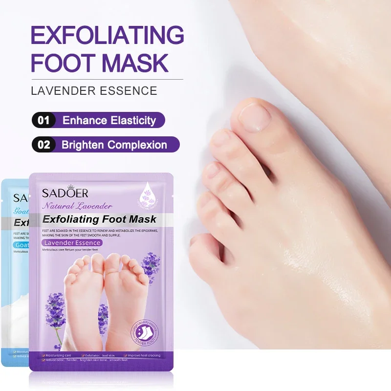 Exfoliating Foot Peeling Mask Pedicure Socks Scrub For Repair Dead Skin Remove Peel Off Care