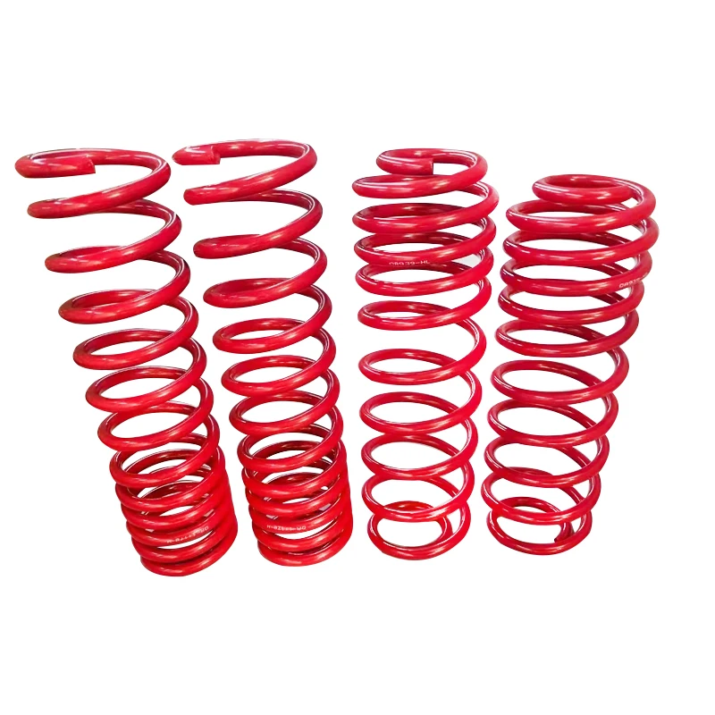 Automobile refitted parts are used for J eep Wra ngler lifting coil spring JL2018+shock absorber spring 2.5 inch.