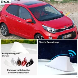 For Kia Picanto Morning Shark Fin Antenna FM Signal Super Aerials Amplifier Waterproof Signal Amplifier FM/AM Radio Aerials