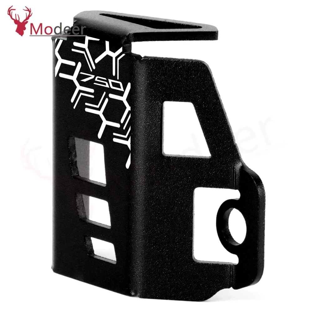 دراجة نارية لـ KAWASAKI Z750 Z 750 -2018 2019 2020 2021 2022 2023 2024 2025 غطاء حماية خزان سائل الفرامل الخلفية غطاء حماية