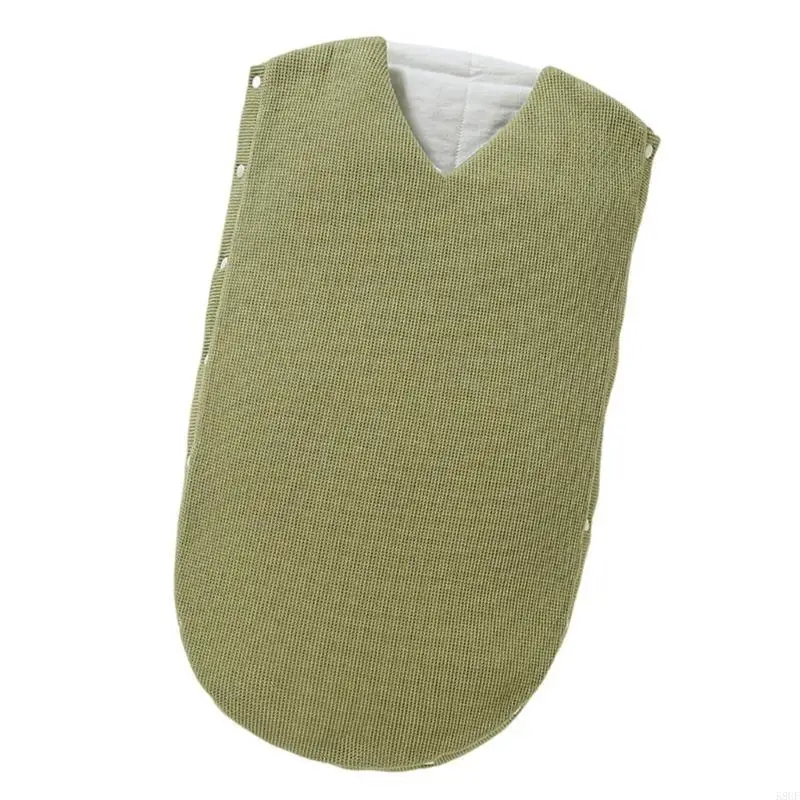 K8GF متعددة الوظائف الطفل بطانية الخامس الرقبة التقميط منشفة ملفوفة لينة ودافئة كيس النوم لخريف شتاء بلون