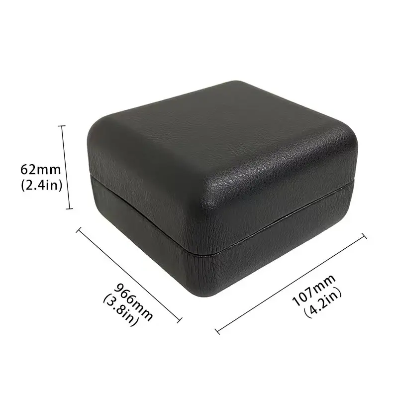 صندوق تخزين محمول متعدد الوظائف للخواتم والقلادات ، دلاية أنيقة