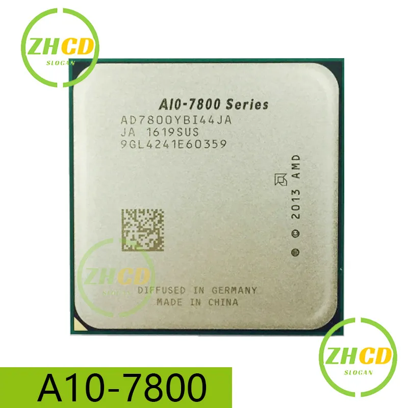 AMD A10 Series For A10-7800 A10 7800 3.5GHz uses quad-core CPU processor AD7800YBI44JA/AD780BYBI44JA socket FM2+