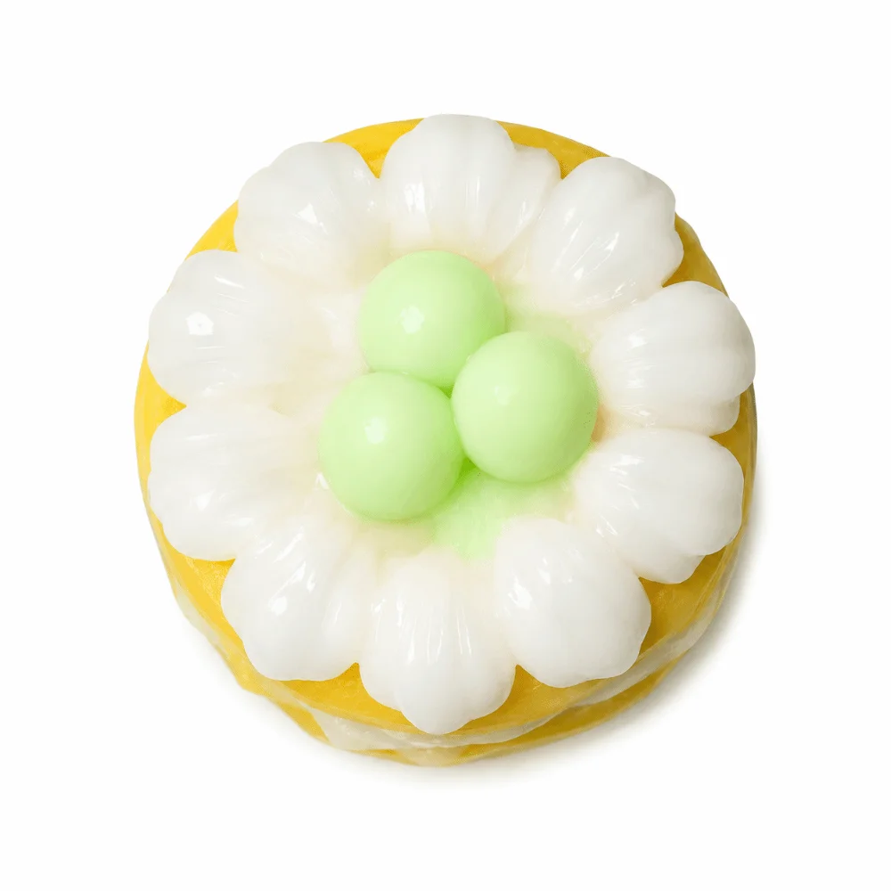 PU Material Squeeze Stress Slow Rebound Simulation Strawberry Slow Rising Cake Cream Blaster Burger Shape Birthday Cake