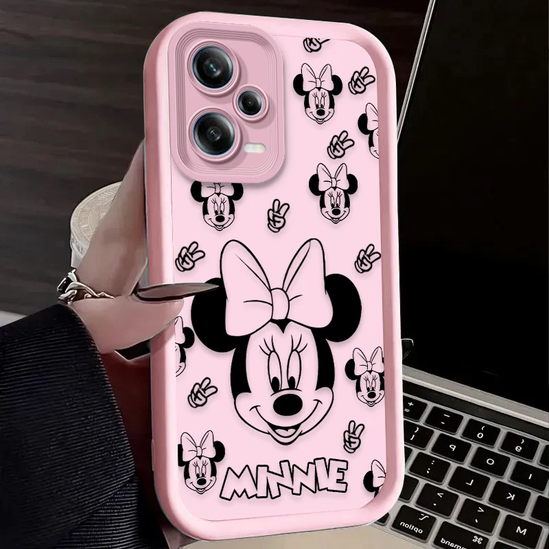 

Милый чехол Disney с Микки и Минни для Xiaomi Redmi Note 13 14 12 11 Pro Plus 5G 12S 11S 10S 10 9 Redmi 14C 13C 12C 12 4G A3 A3X