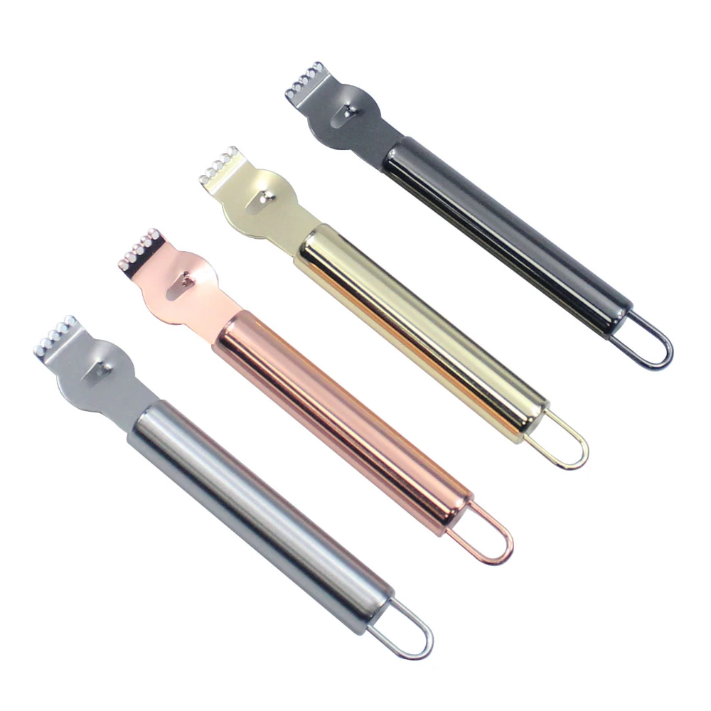 

304 Stainless Steel Lemon Peeler And Grater - Orange Zester Grapefruit Scraper Fruit Coconut Shredder for Home Kitchen Use