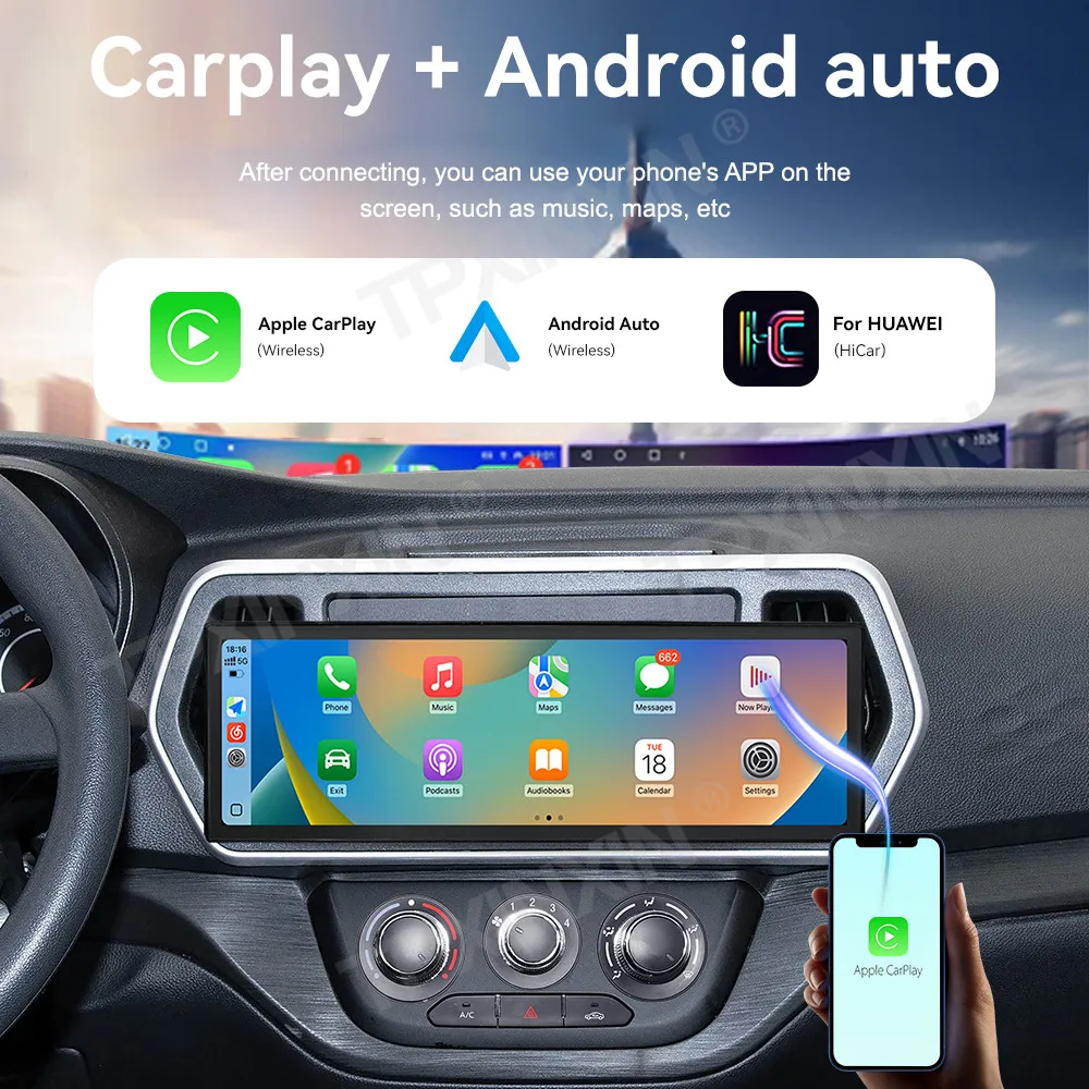For Changan Ruixing M60 2023-2025 Android Car Radio Multimedia Video Carplay Autoradio Stereo GPS Navigation Head Unit