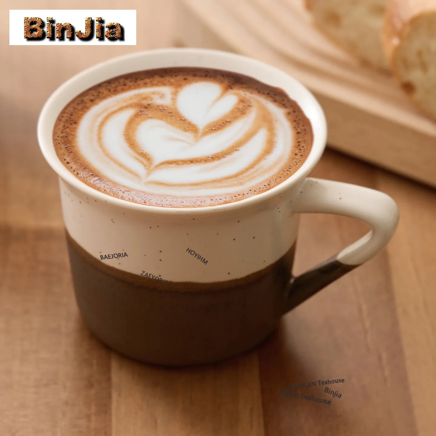 BAEJORIA 210ml Kiln Fambe Coffee Mug Couple Handgrip Cups Afternoon Tea Mug Beverage Bottle Personal Office Water Cup Teaset
