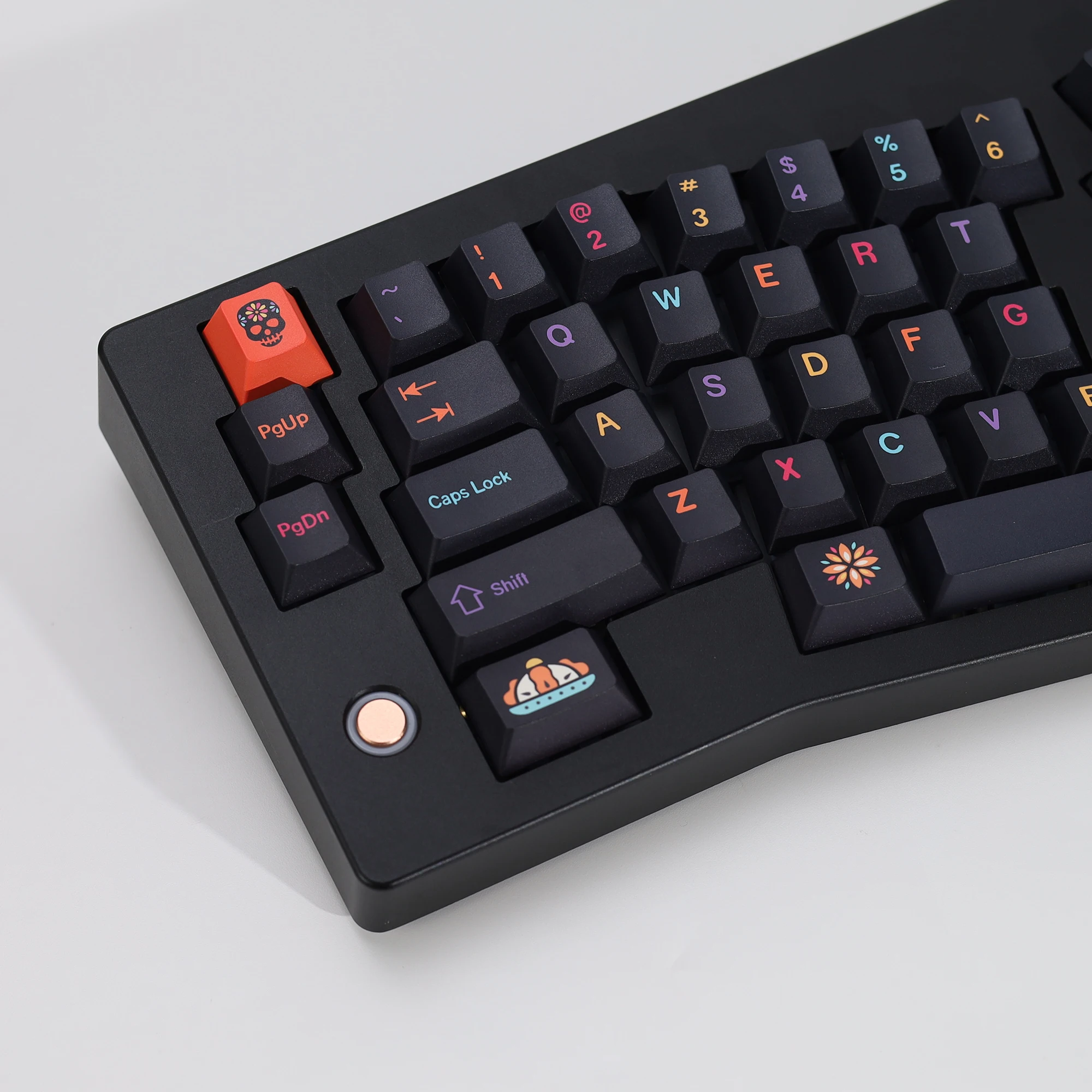 KBDiy Clone GMK Keycaps Retro GMK Mictlan Cherry Profile PBT ISO Keycap für magnetische Schalter 60 Gaming Mechanical Keyboard KIT – Detail 21