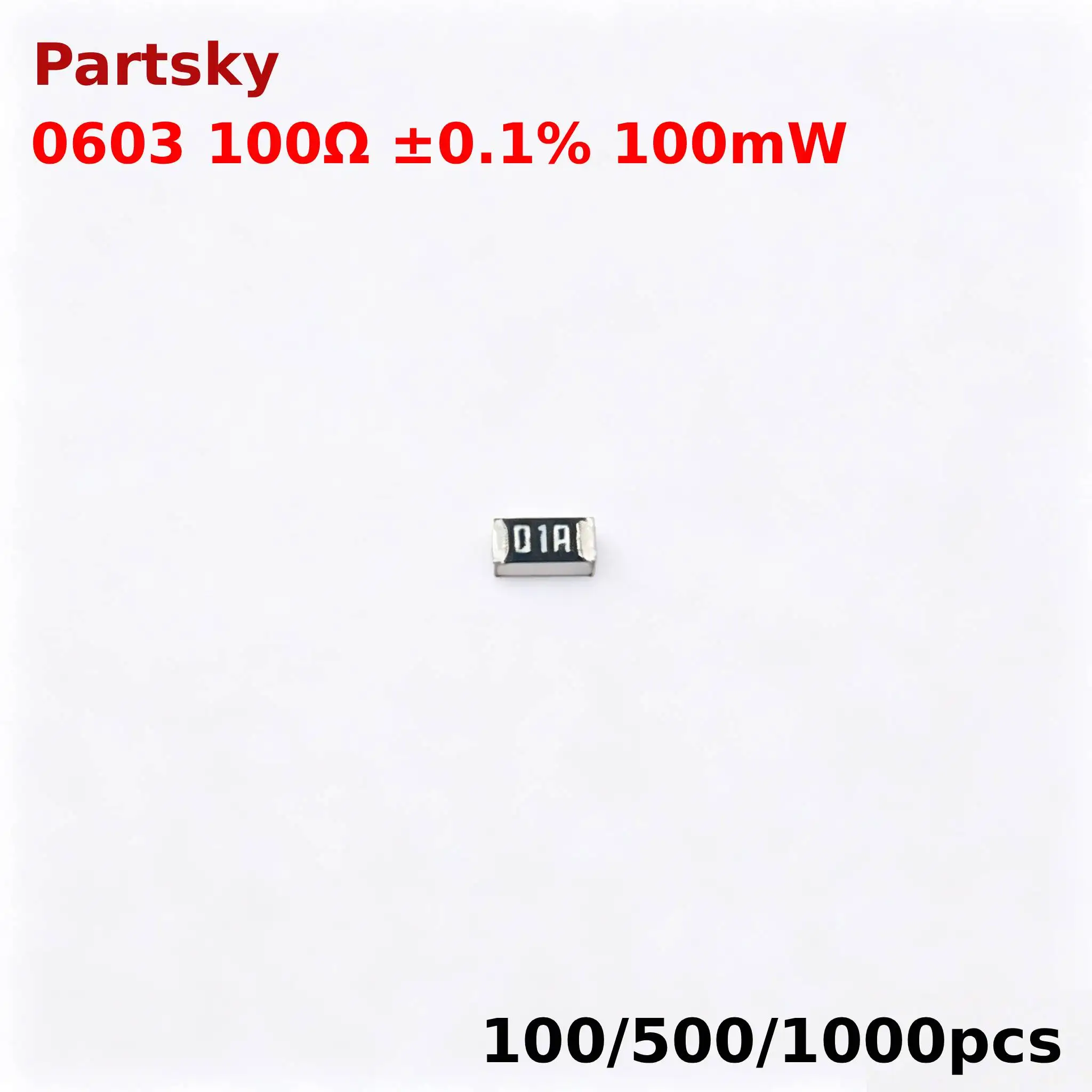 100/500/1000pcs New RT0603BRD07100RL 0603 100Ω ±0.1% 100mW Thin Film Resistor In Stock