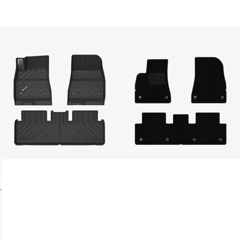 Suitable for floor mats for fuel vehicles, environmentally friendly, odor-free, scratch-resistant protective floor mats