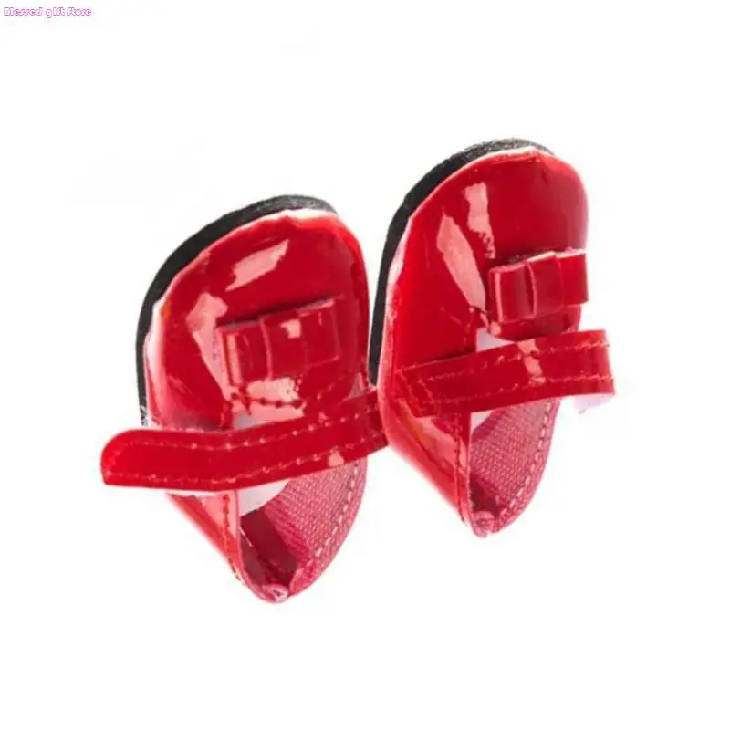 D0JC Footwear realista Conjunto sapatos PU para exibições casa brinquedos Tarefas fantasia criativa