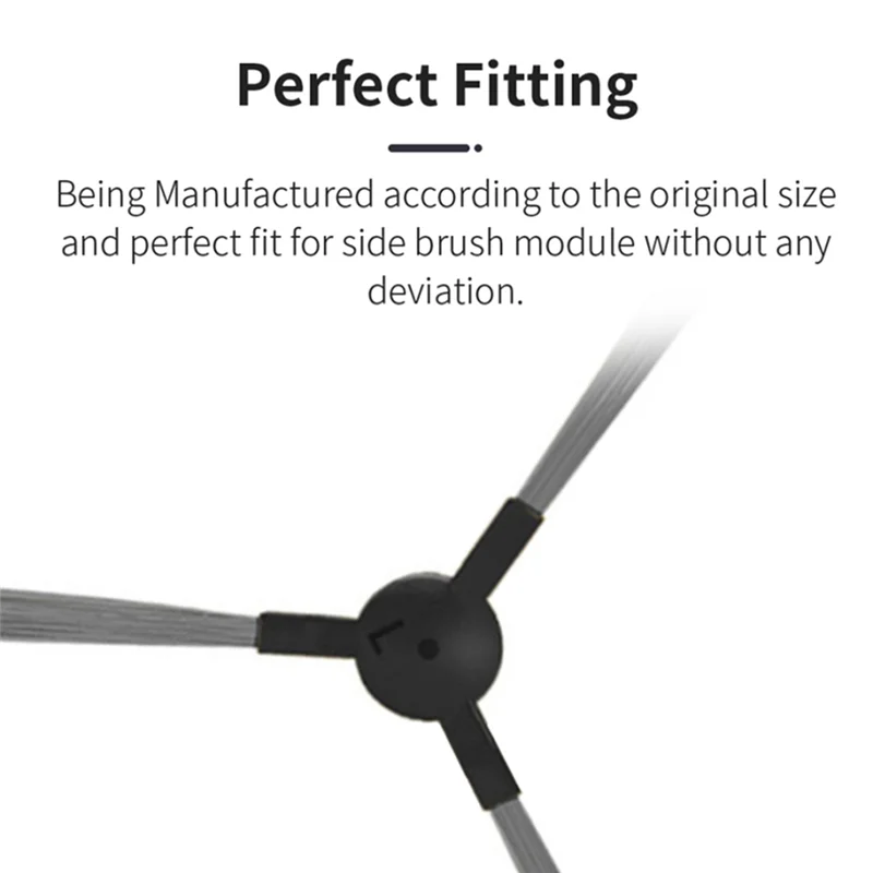 AT28-For Jonr P20 Pro Robot Vacuum Accessories Side Brush Replacement Accessories Brush For Robot