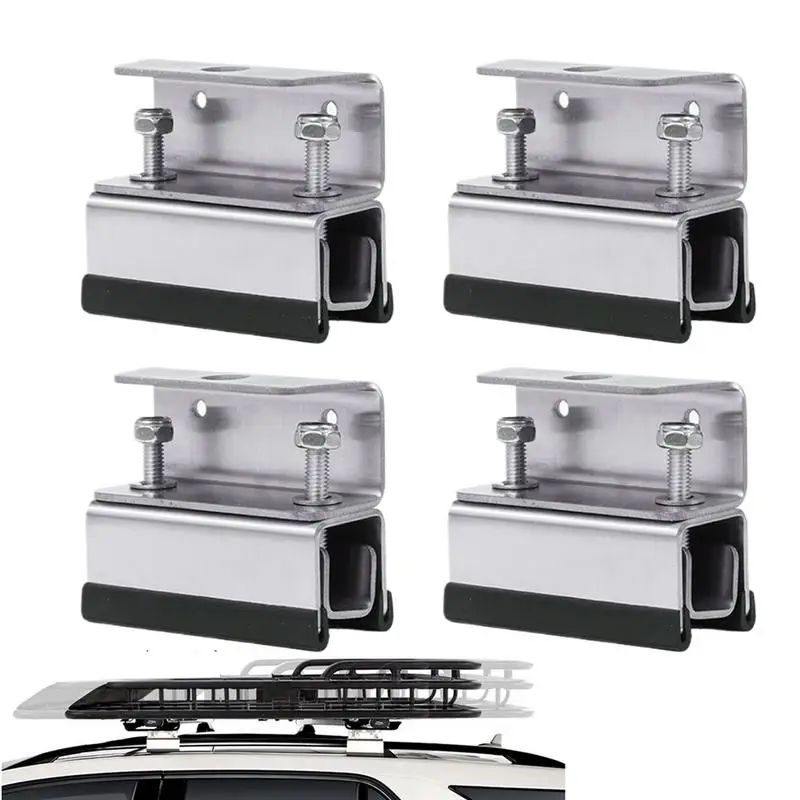 

Solar Panel Mounting Brackets 4X Solar Panel Brackets Stainless Steel Photovoltaic Rack For RV Roof Yacht Trailer Boat Camping