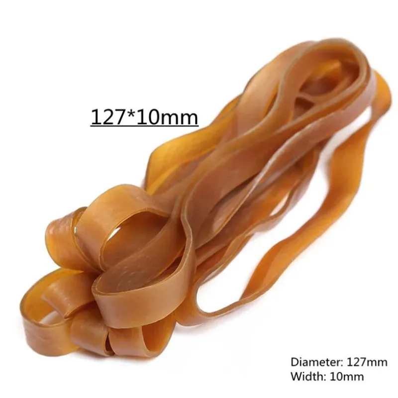 127*10mm hohes Gummiband, 10 Stück größere Gummibänder große elastische Schnur für Schul fabrik Paket liefert Zubehör