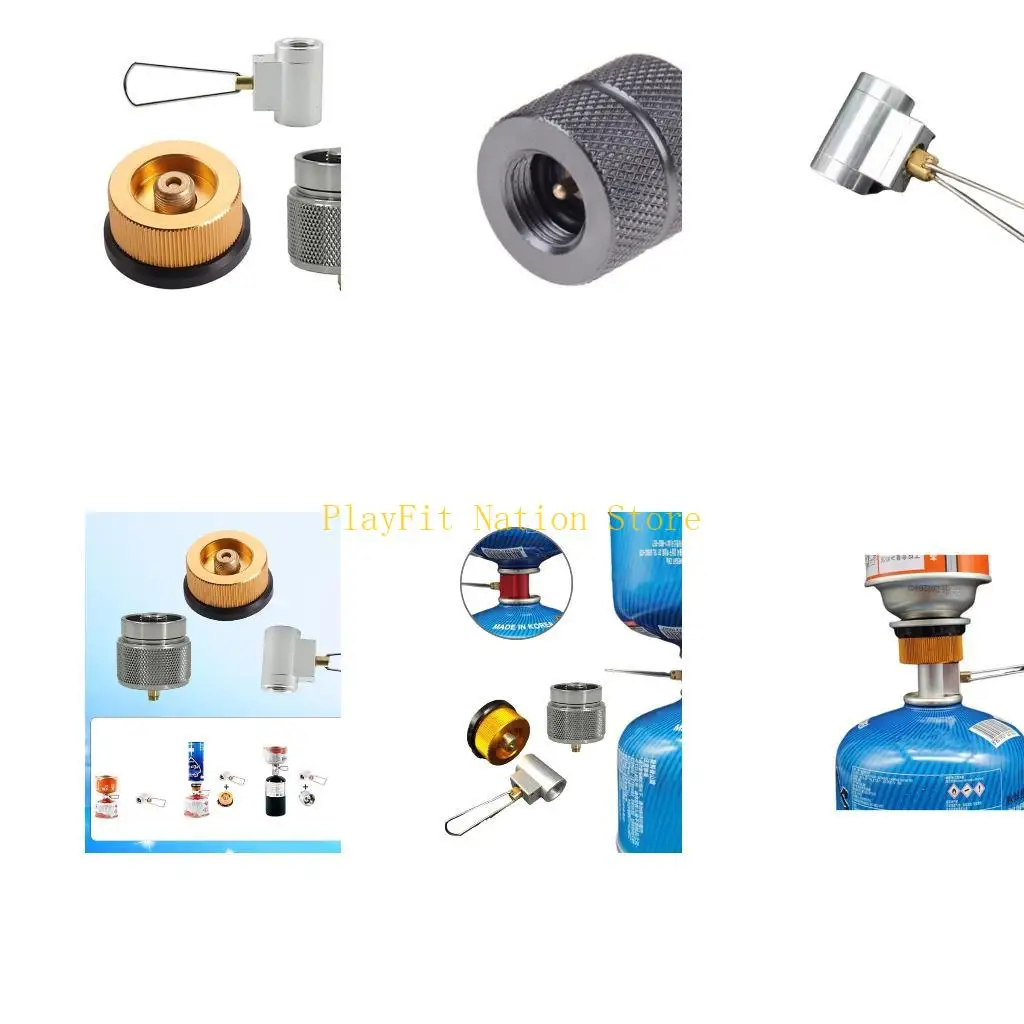 

242F Портативный инструмент для преобразования газа, инструмент для быстрого монтажа для активного отдыха, практичный адаптер из