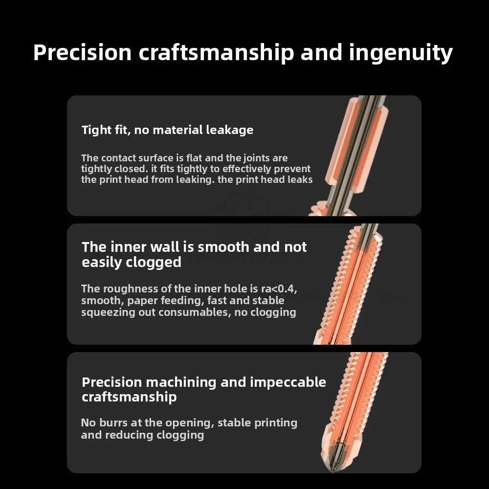 

Комплект насадок Trianglelab Универсальная быстросменная закаленная стальная насадка для печати Модернизированная быстрая установка Аксессуары для 3D-принтеров