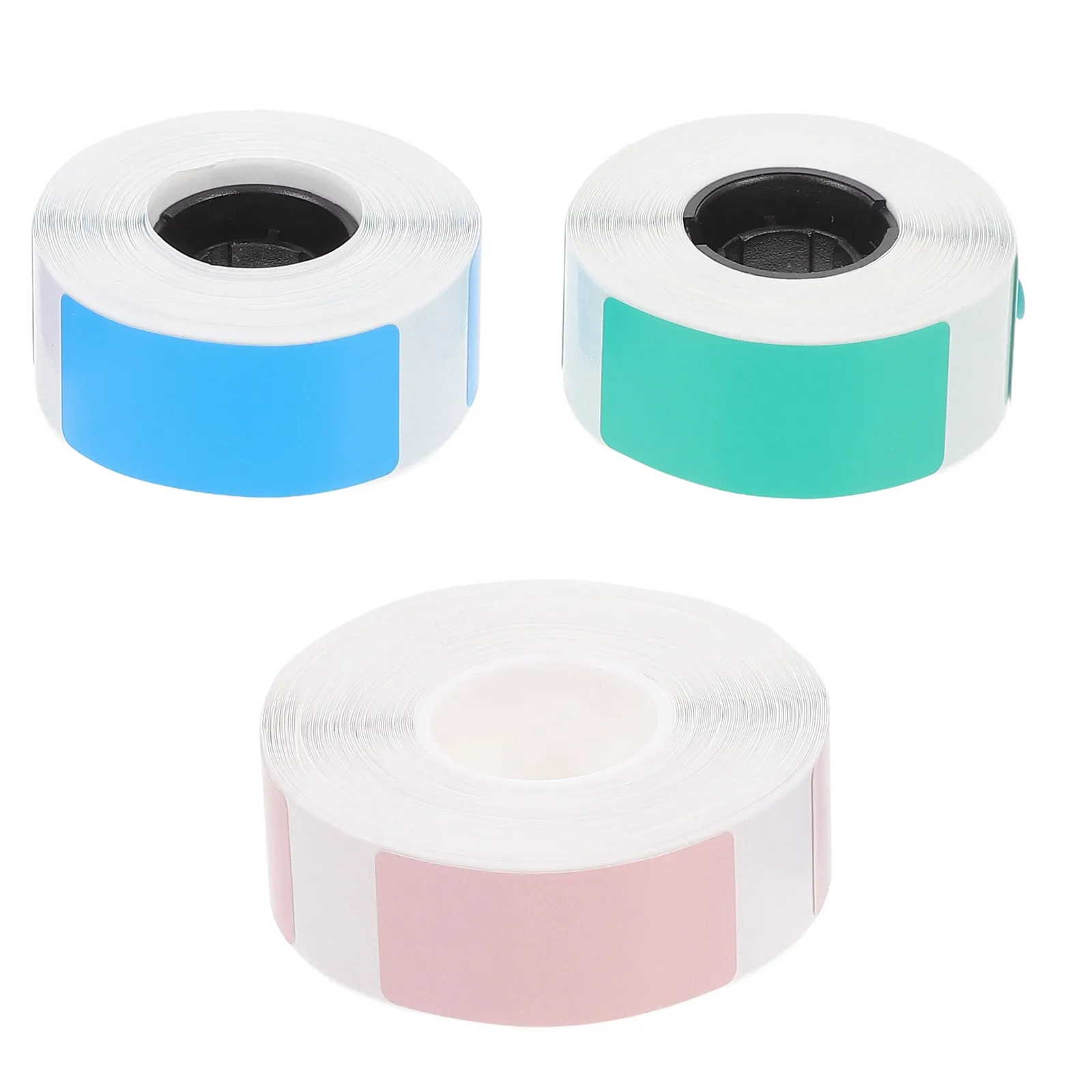 

3 Rolls Blank Thermal Labels Stickers for Product Identification Name Tags Small Business Three Proof Paper
