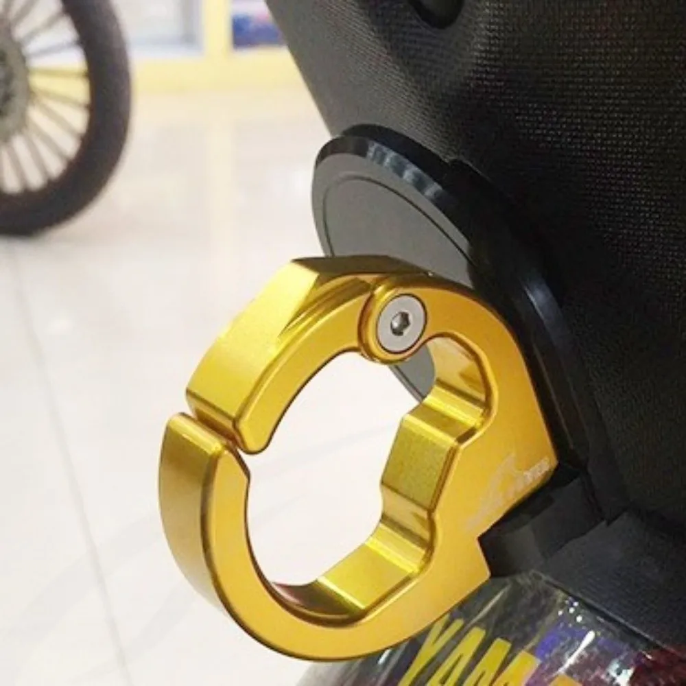 Rotating Motorcycle Hook Foldable Aluminum Alloy Luggage Hook Universal Multi-Functional Bag Hanger Scooter Storage