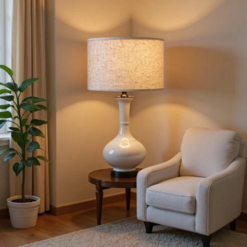 Voice Controlled Bedsides Floor Lamp Bedroom American Desk Lights Bedside Touch Nordic New Chinese Style Simple Lighting Fixture