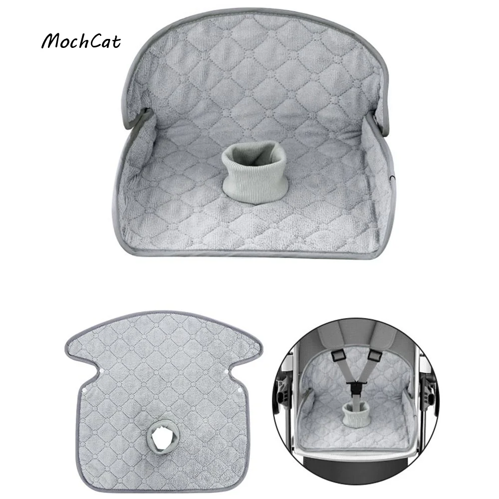 Water-absorbing Baby Carseat Mat Anti-dirty Waterproof Stroller Seat Cushion Foldable Breathable Baby Seat Pad