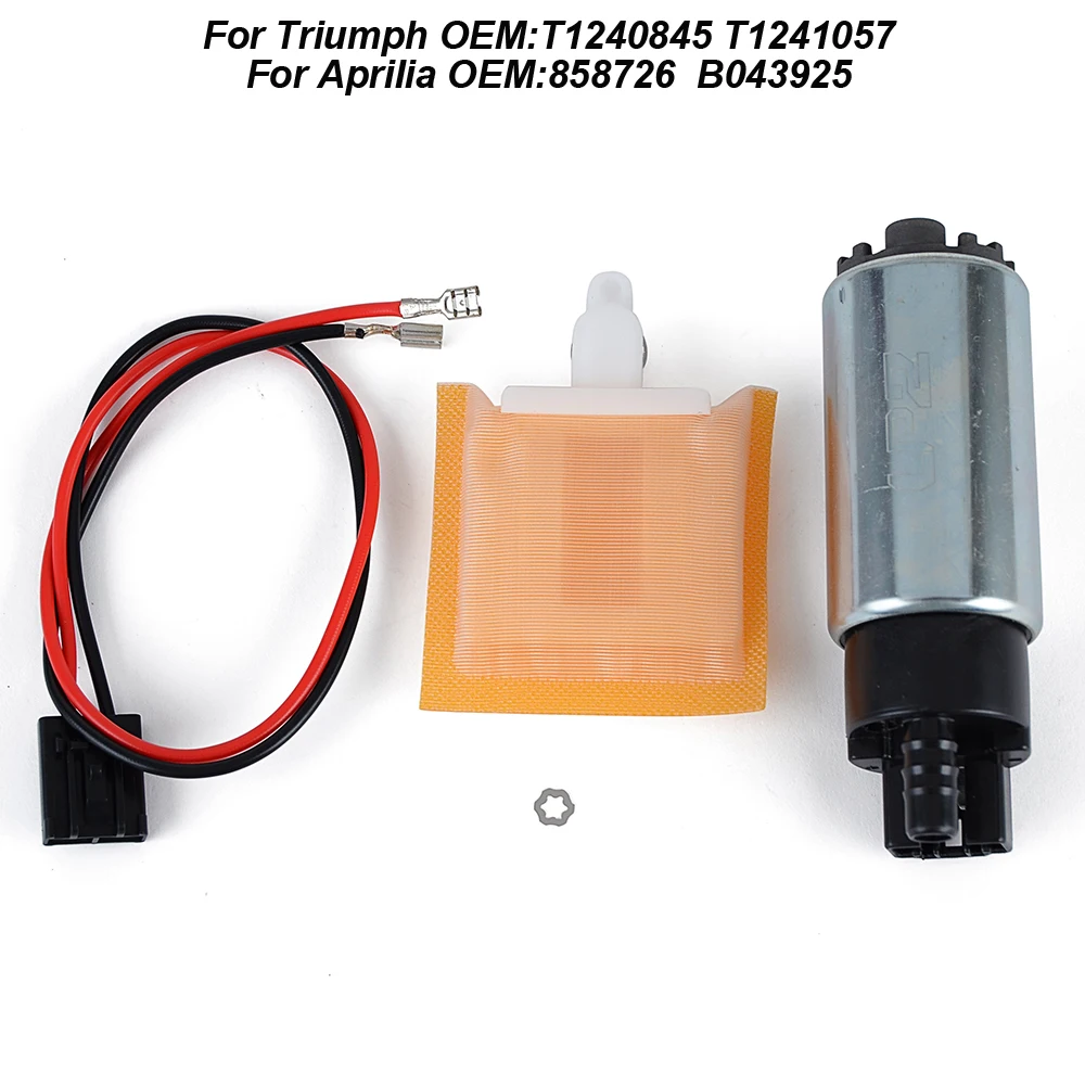 

Fuel Pump For Triumph Daytona 595 Tiger 955i Speed Triple Sprint RS For Aprilia RSV4 R 1000 Tuono1100 V4 RR T1240845 858726
