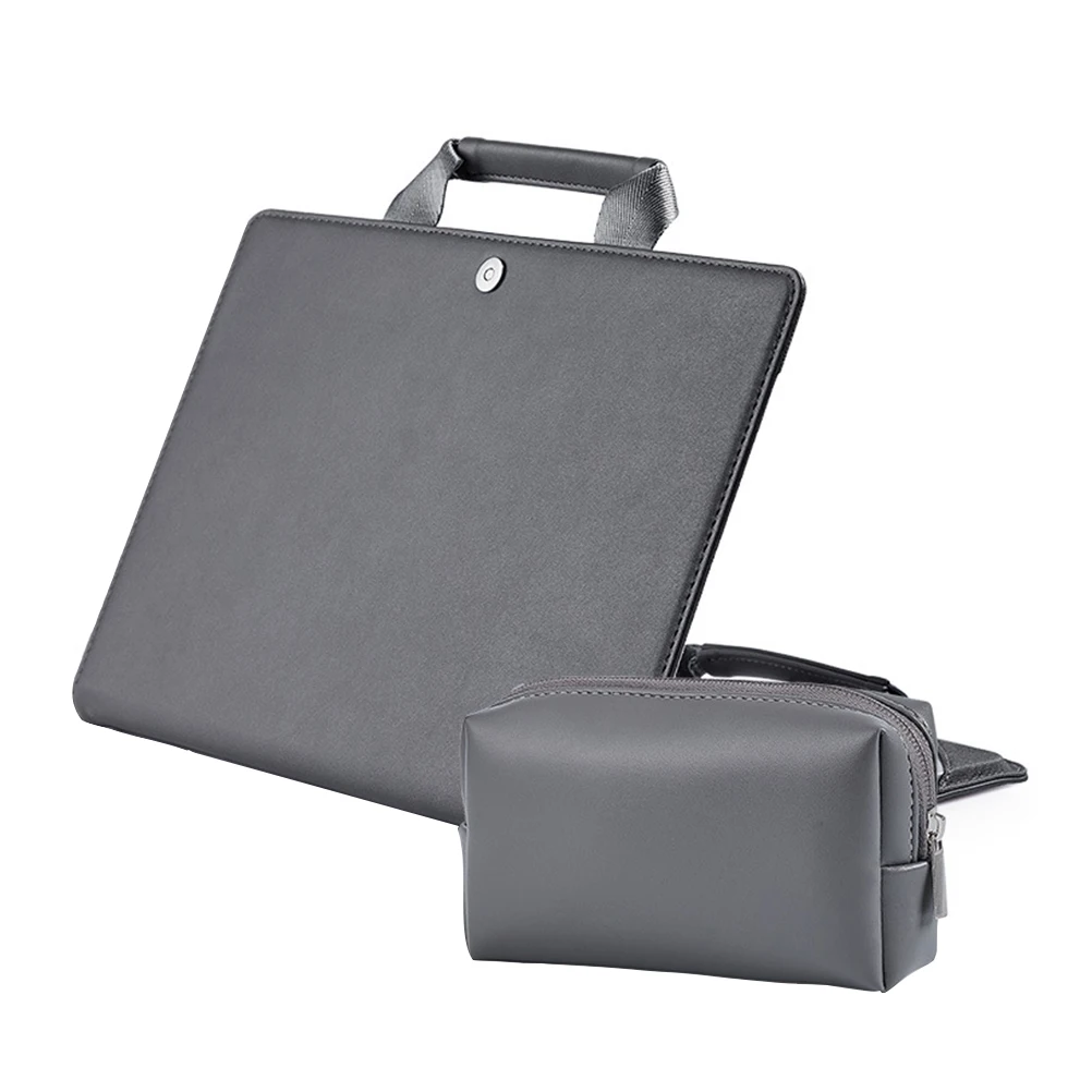 

Computer Case Lightweight Thin PU Material Laptop Storage Bag Travel Wrap Protective Cover Notebook Carrying Pouch Excellent