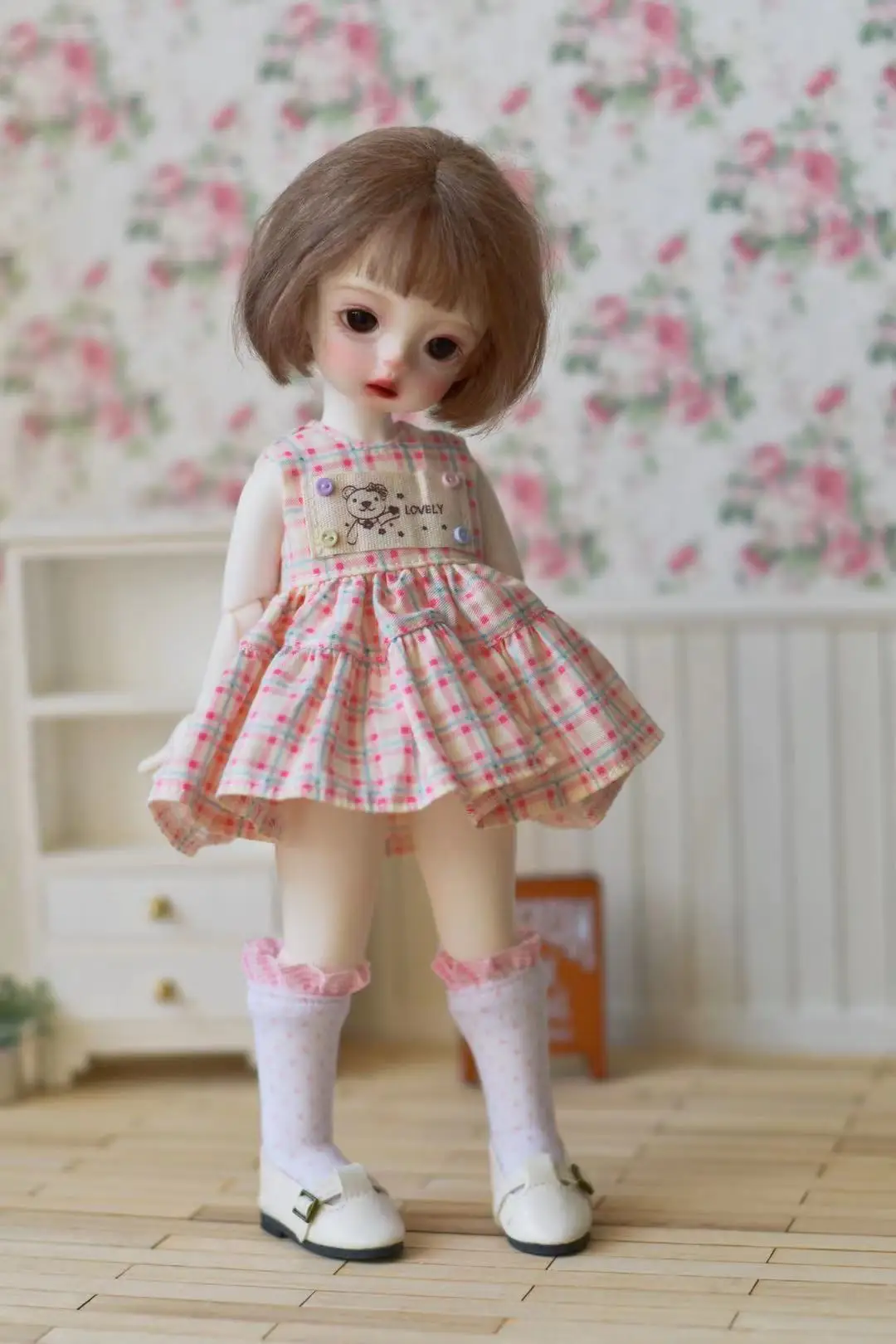 

Кукла в шотландскую клетку, 30 см (подходит для Pullip,Ob24, Azone,Licca,ICY, jerfish, 1/6