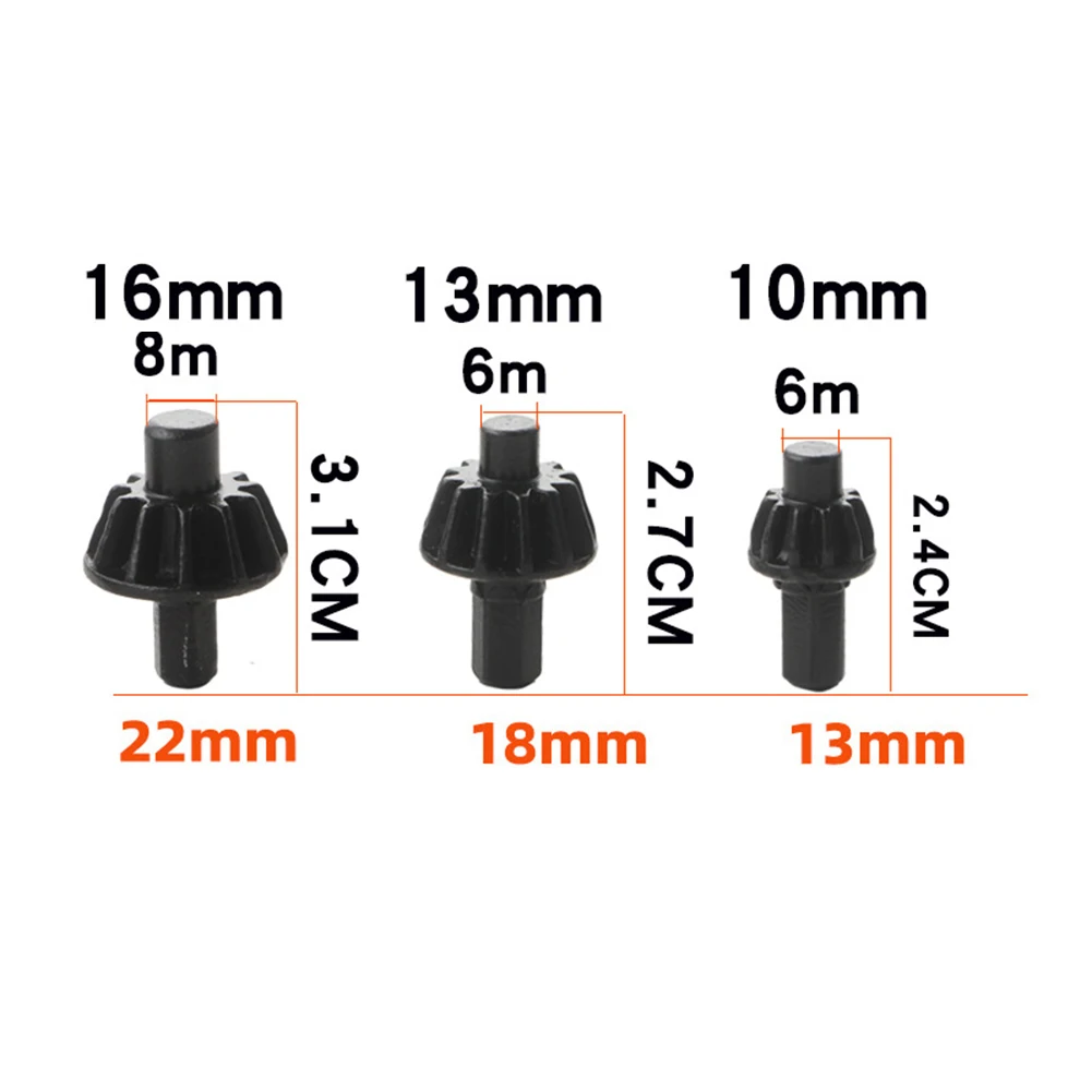 1/3Pcs Ratchet Spanner Key Head For Drill Chuck Key Ratchet Spanner Wrench Accessories Multi-function Chuck Key Replacement Tool