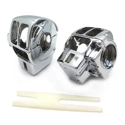 Aftermarket Motor Parts CHROM Switch Housing Cover For 1996-2013 Harley Davidson Electra Glide Classic FLHTC/ 1996