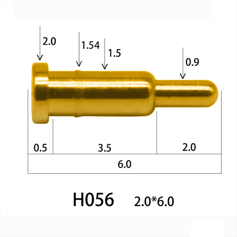 1PCS High Current Spring Loaded Pogo Pin Male Female Connector Power Heavy Current Battery Connector POGOPIN Header Charge 37-56